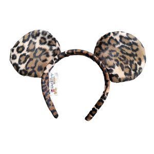 VTG Walt Disney World Leopard Cheetah Print Headband Ears